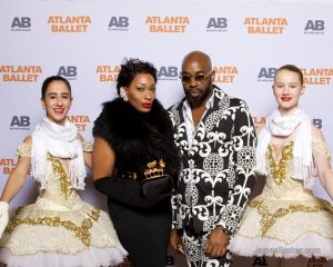 Countess Shay and her date on the red carpet