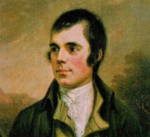 Portrait of Robert Burns 