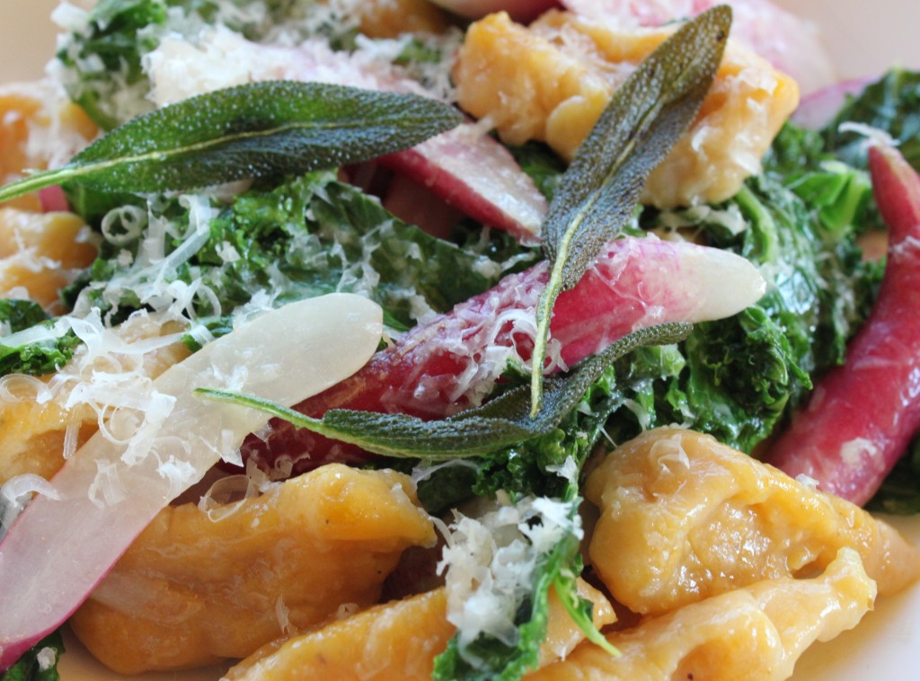 Seasonally Fresh Handmade Butternut Squash Gnocchi